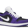 Nike Air Jordan 1 Low Court Purple Black