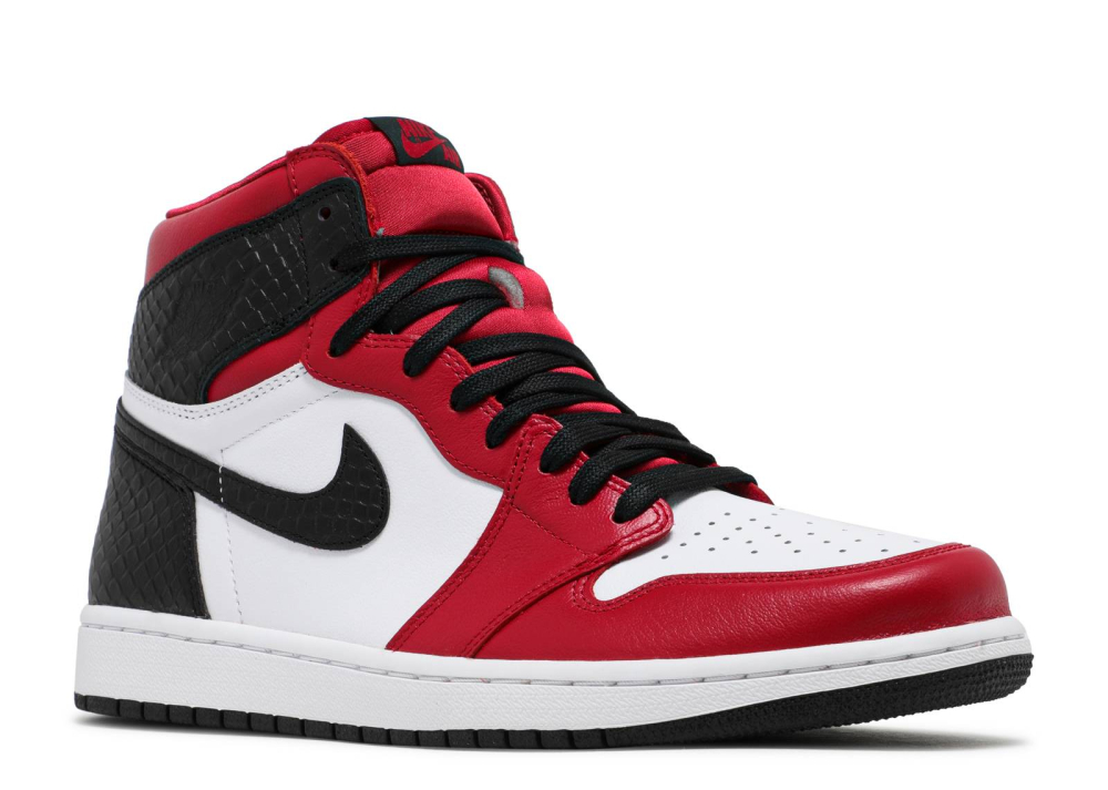 Nike Air Jordan 1 Retro High Satin Snake Chicago (W)