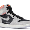 Nike Air Jordan 1 Retro High Neutral Grey Hyper Crimson