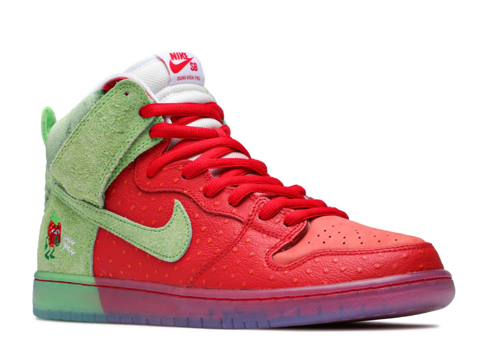 Nike SB Dunk High Strawberry Cough