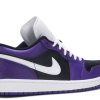 Nike Air Jordan 1 Low Court Purple Black