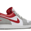 Nike Air Jordan 1 Low SE Light Smoke Grey Gym Red