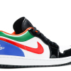 Nike Air Jordan 1 Low Multi-Color Black Toe (W)