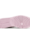 Nike Air Jordan 1 Mid White Black Light Arctic Pink (GS)