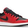 Nike Air Jordan 1 Low Gym Red Black Pebbled (GS)