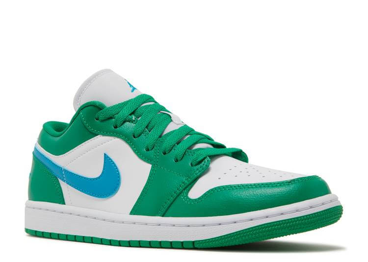 Nike Air Jordan 1 Low Lucky Green Aquatone (W)