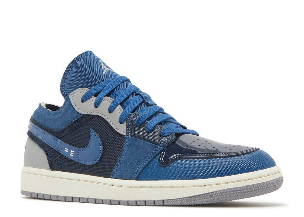 Nike Air Jordan 1 Low SE Craft Obsidian French Blue Ashen Slate White