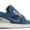 Nike Air Jordan 1 Low SE Craft Obsidian French Blue Ashen Slate White