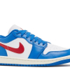 Nike Air Jordan 1 Low Sport Blue Gym Red (W)