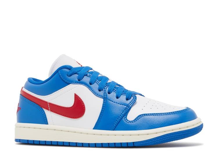 Nike Air Jordan 1 Low Sport Blue Gym Red (W)