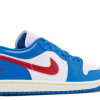 Nike Air Jordan 1 Low Sport Blue Gym Red (W)