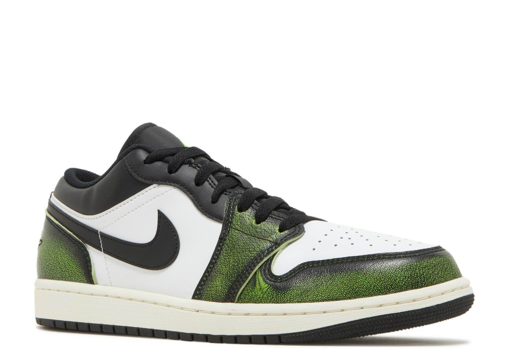 Nike Air Jordan 1 Low Wear Away Electric Green