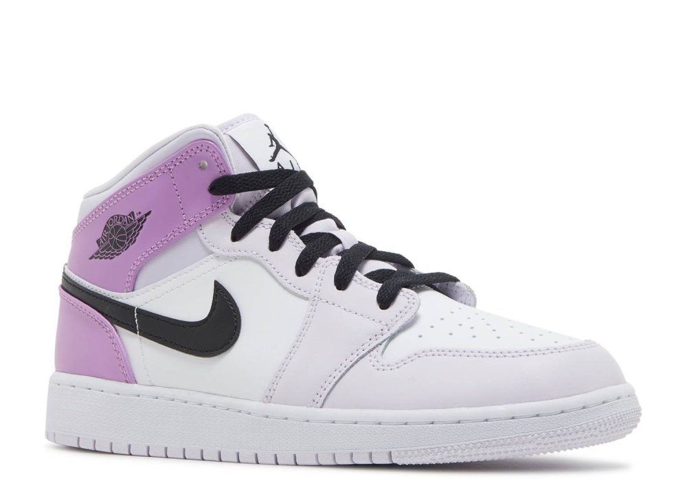 Nike Air Jordan 1 Mid Barely Grape (GS)