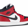 Nike Air Jordan 1 Mid Chicago Black Toe (GS)