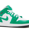 Nike Air Jordan 1 Mid Lucky Green (GS)