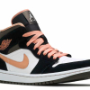 Nike Air Jordan 1 Mid Peach Mocha (W)
