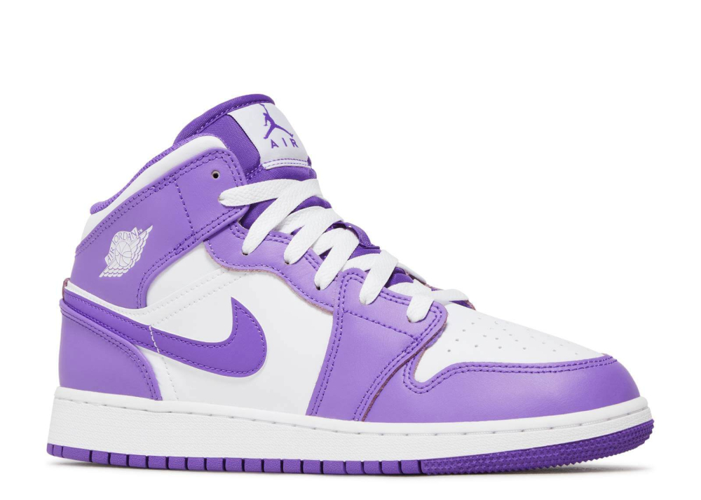 Nike Air Jordan 1 Mid Purple Venom (GS)