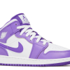 Nike Air Jordan 1 Mid Purple Venom (GS)