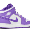 Nike Air Jordan 1 Mid Purple Venom (GS)