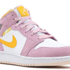 Nike Air Jordan 1 Mid SE Arctic Pink (GS)