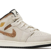 Nike Air Jordan 1 Mid SE Brown Elephant (GS)