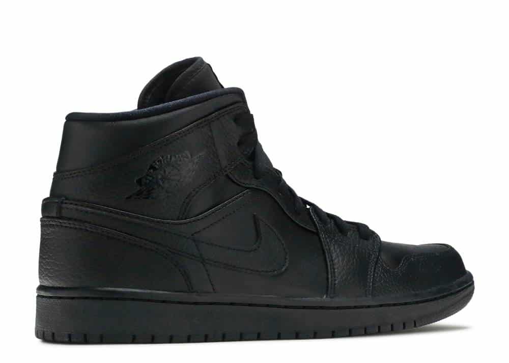 Nike Air Jordan 1 Mid Triple Black