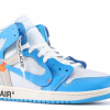 Nike Air Jordan 1 Retro High Off-White University Blue