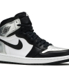 Nike Air Jordan 1 Retro High Silver Toe (W)