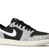 Nike Air Jordan 1 Retro Low OG Black Cement (W)