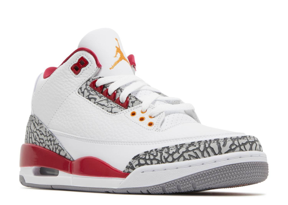 Nike Air Jordan 3 Retro Cardinal Red