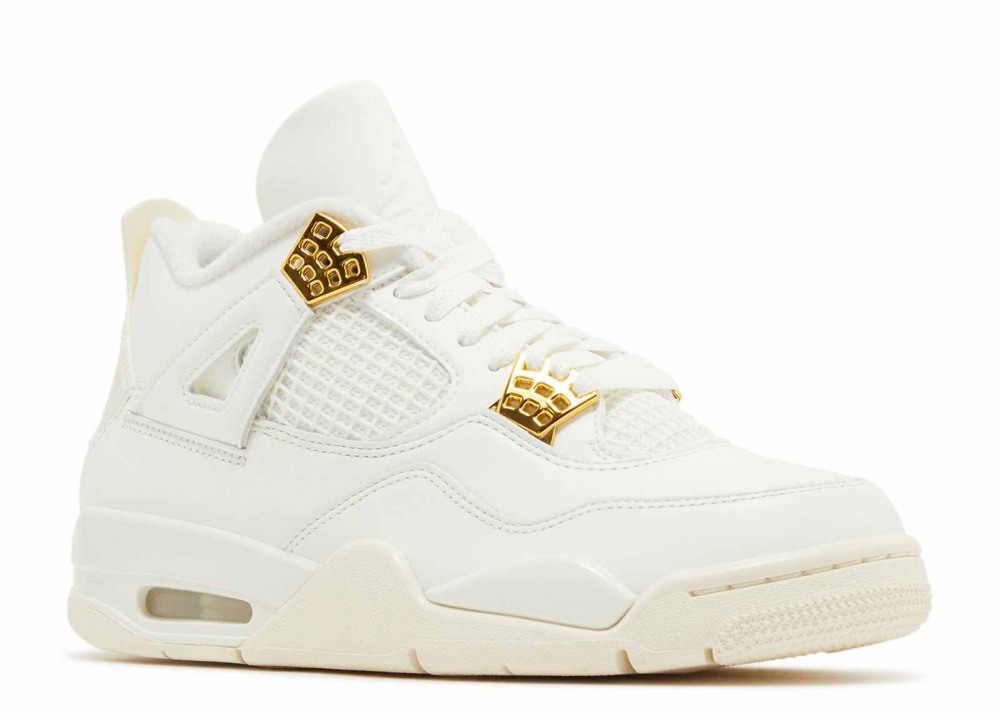 Nike Air Jordan 4 Retro Metallic Gold (W)