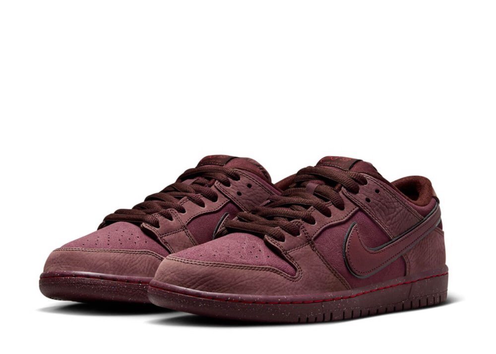 Nike SB Dunk Low City Of Love Burgundy Crush