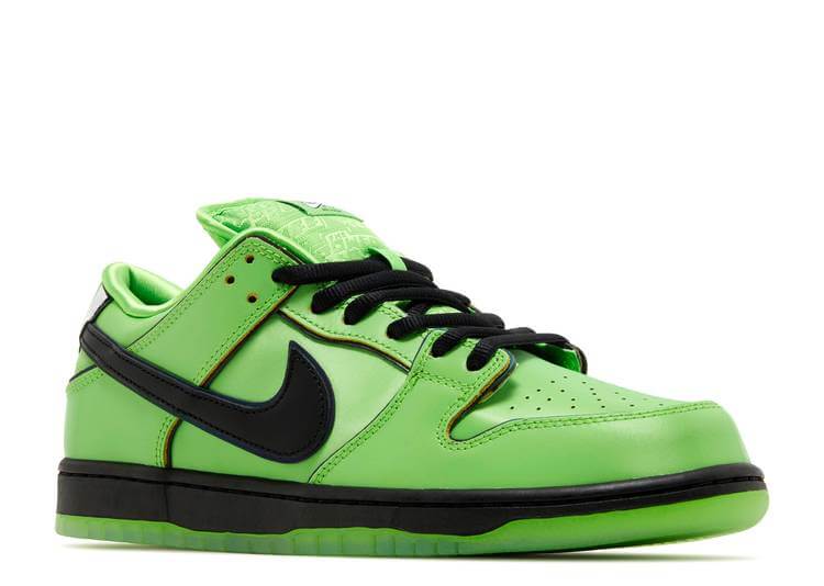 Nike SB Dunk Low The Powerpuff Girls Buttercup