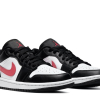 Nike Air Jordan 1 Low Black Siren Red (W)