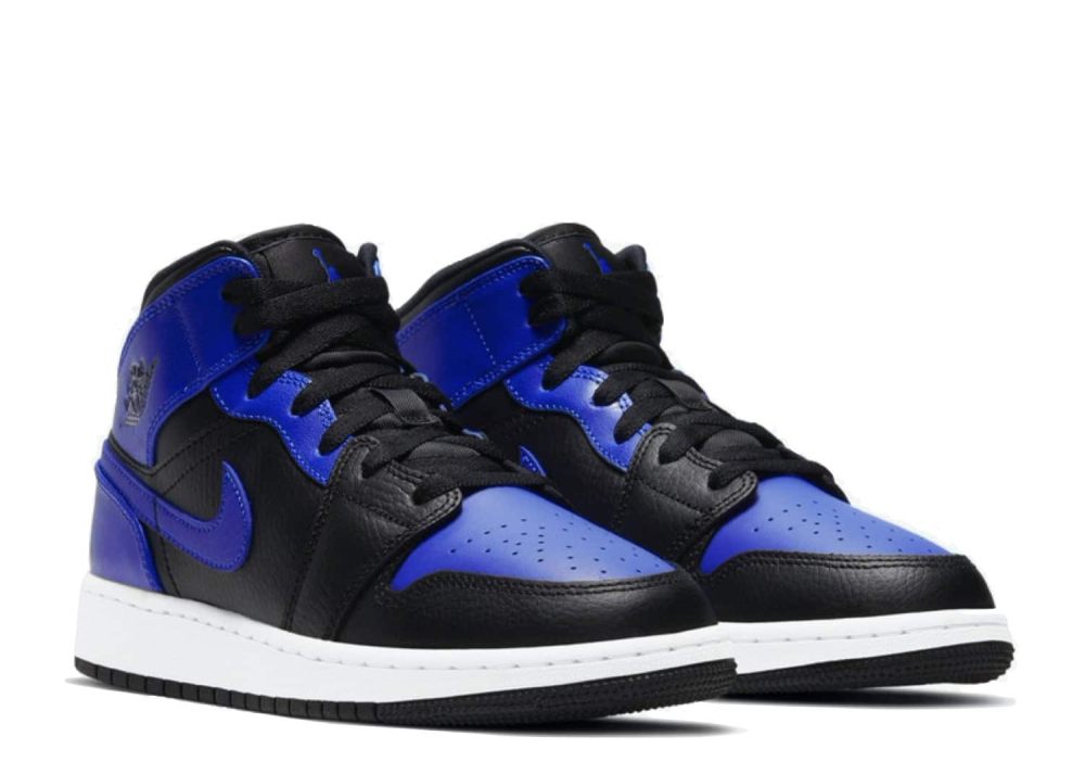 Nike Air Jordan 1 Mid Hyper Royal (GS)